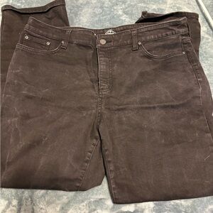 St. John's Bay Black Straight Leg Jeans